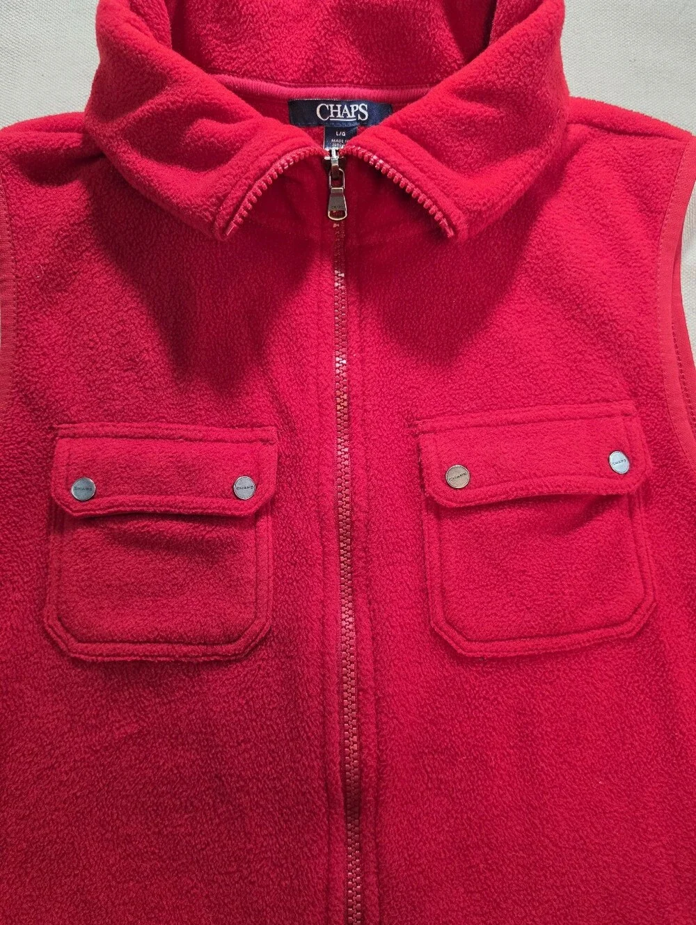 Chaps cozy sleeveless